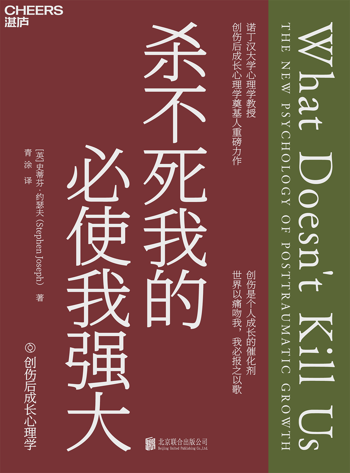 杀不死我的必使我强大 - 史蒂芬·约瑟夫Stephen Joseph、青涂 - 图书详情 - 湛庐文化